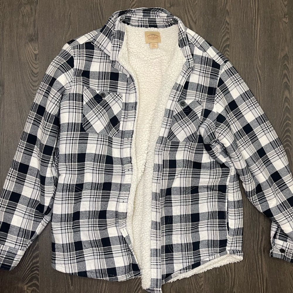 Warm Wool Flannel Jacket